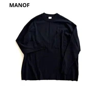 MANOF 마노프 니트 블랙 계열 새상품급 CLANE 클라네 M