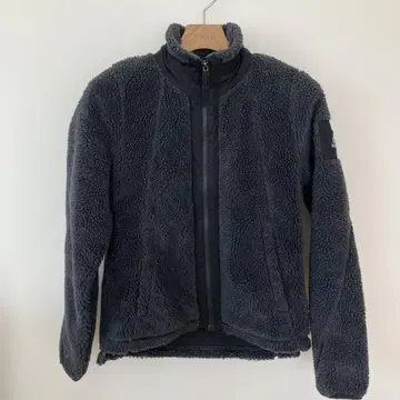 Reebok 플리스 자켓 다크 그레이 보아 자켓