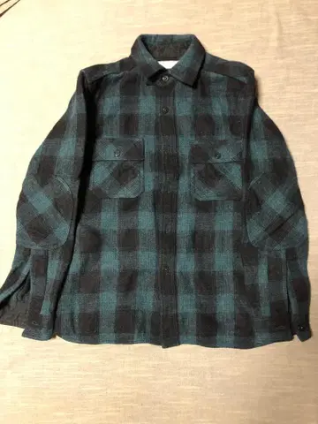 jelado 젤라 C.P.O 울 플란넬 셔츠 38 사이즈