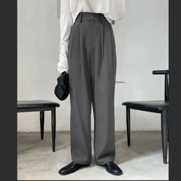 [ 누적 판매량 25만 장 ] me+em select 턱 슬랙스 USED