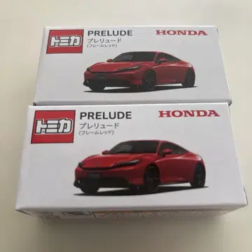 토미카 혼다 프렐류드 (프레임 레드) 특주 2개 세트