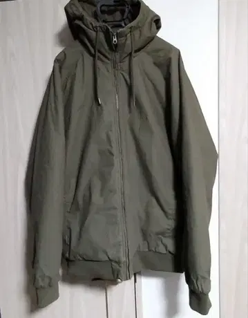 VOLCOM 후드 부착 자켓 XL 올리브