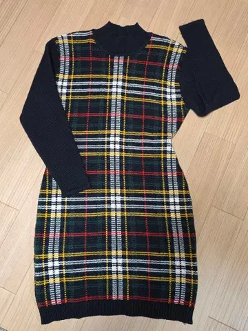 Oxford traditional 터틀넥 미니 원피스