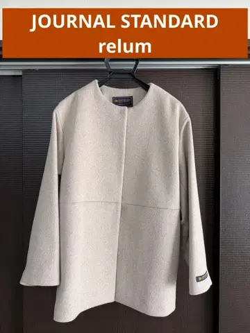 JOURNALSTANDARDrelum 슈퍼 파인 비버 크루넥 코트