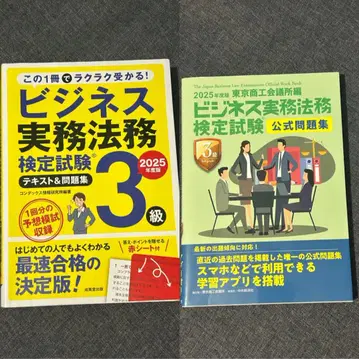 비즈니스 실무 법무 검정 시험 3급 2025년판 2권 세트