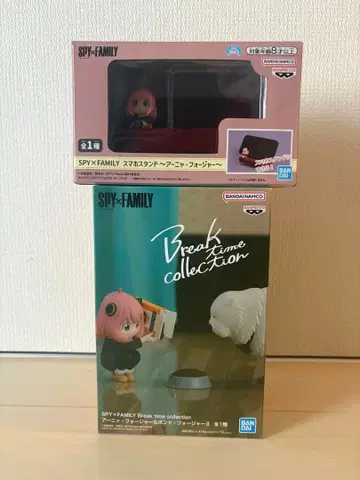 SPY x FAMILY 아냐 스마트폰 스탠드&피규어