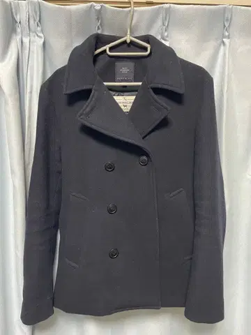 RAGEBLUE 메리노울 네이비 피코트 S