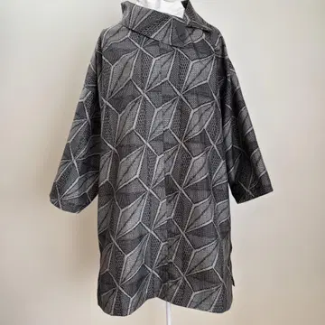 기모노 리메이크 튜닉 무라야마 오시마 명주 루즈한 사이즈 가슴 너비 60