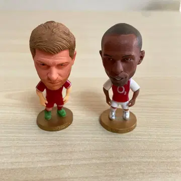 스티븐 제라드 티에스 앙리 미니어처 피규어