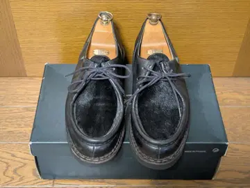 모카신 블랙 가죽 포니