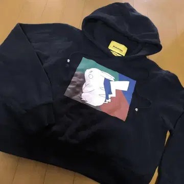 지나시스 포켓몬 콜라보 피카츄 후드티 f 사이즈 레어 Pokemon