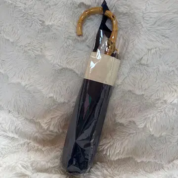 완전 차광 네이비 접이식 우산 나루세 아이리