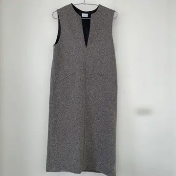 green label relaxing 슬리브리스 롱 원피스