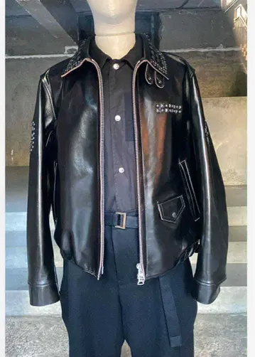 sacai 25ss Leather Jacket