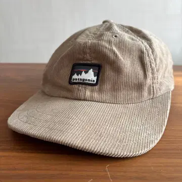 patagonia 코듀로이 캡 베이지