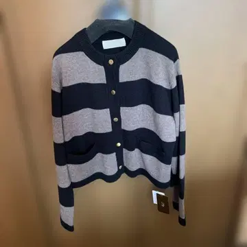 PLAGE Metal Button 니트 자켓