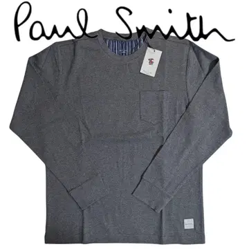 폴스미스 긴팔 T셔츠 M 멀티 스트라이프 차콜