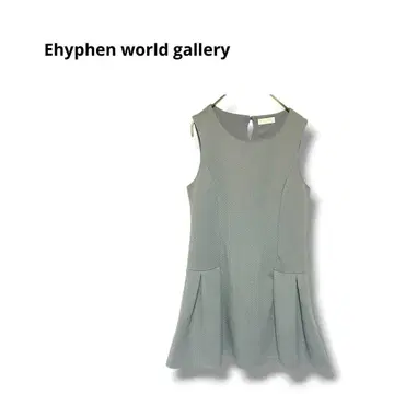 [하이픈월드 갤러리] 튜닉 원피스 슬리브리스 귀여운