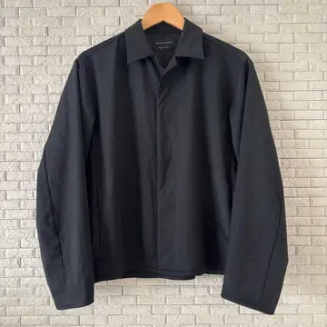 UNITED TOKYO 클리어 울 셔츠 블루종 블랙 S