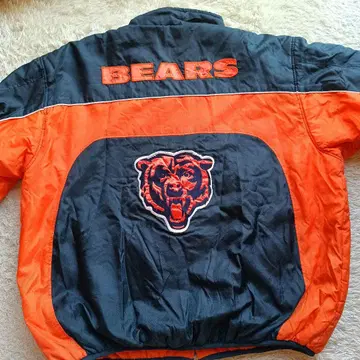 인기 Chicago Bears NFL 리버서블 패딩 자켓 XL