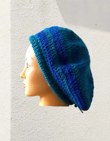 탐모자 베레모 니트 모자 라스타 모자 조절 가능