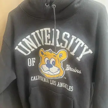 UCLA/사가 자수 로고 맨투맨 후드티