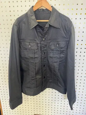 코팅 데님 자켓 archive 계열 lee LGB kmrii 블랙