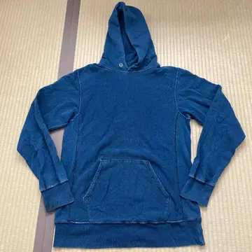 챔피온 Champion 리버스 위브 맨투맨 후드티 데님