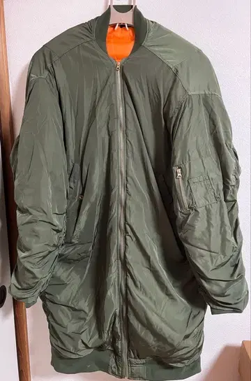 구제 의류 MA-1 자켓 롱 코트 빅 사이즈