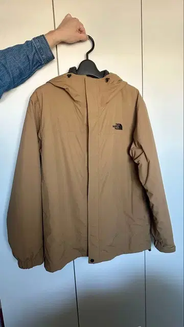 THE NORTH FACE 브라운 다운 자켓