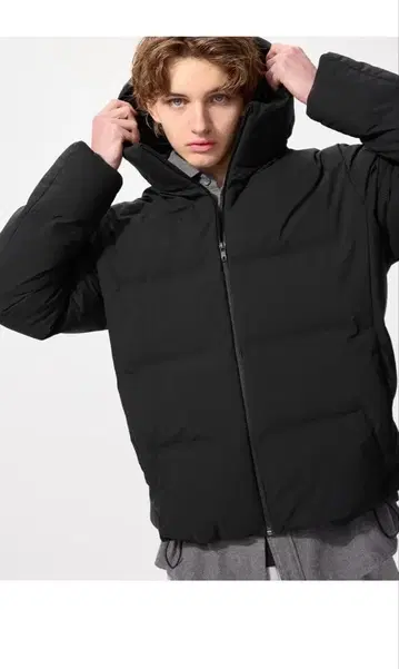 올해 구매 심리스 다운 후드티