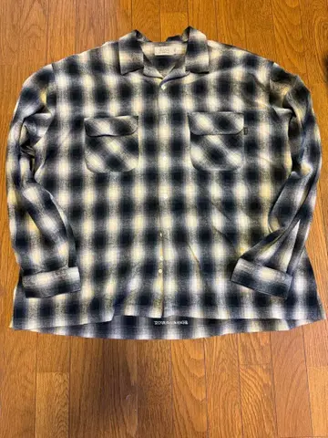 SEDAN 옴브레 코튼 셔츠 XXL ssz AH