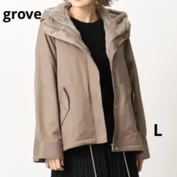 grove 3WAY 인조 모피 라이너 마운틴 후드티 L