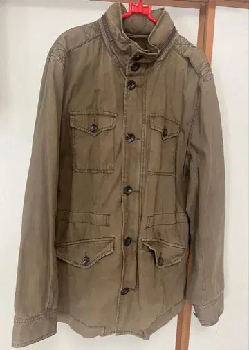 GAP 카키 밀리터리 자켓