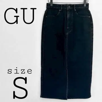 지유 [ S ] 타이트 스커트 블랙 계열 슬릿 포켓 캐주얼