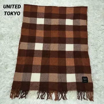 유나이티드 도쿄 스톨 머플러 멀티 컬러 대형 울