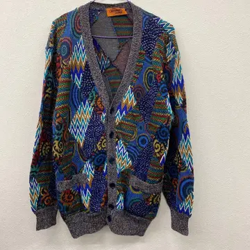 MISSONI UOMO 기하학 패턴 가디건 57