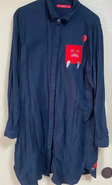 피그몬 셔츠 원피스 graniph 그라니프 울트라맨 프리 사이즈