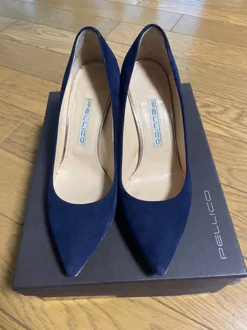 [ 새상품급 ] PELLICO 펠리코 네이비 펌프스