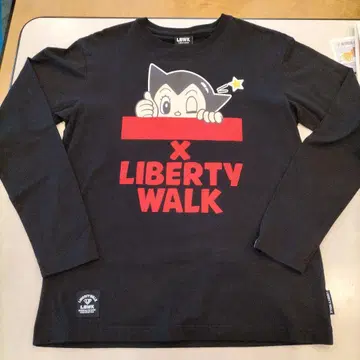 LIBERTY WALK 아스트로 보이 T셔츠 M 블랙 (전시품)