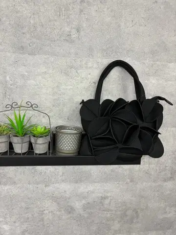 [ 새상품 ] 꽃잎 2way 백 블랙