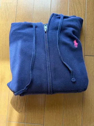 폴로 랄프로렌 네이비 집업 후드티