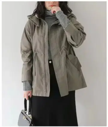 저널 스탠다드 리룸 코튼 나일론 후디 블루종 relume