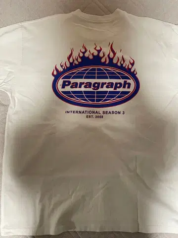 Paragraph 남성용 T셔츠 화이트