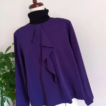 시선당 블라우스 빅 사이즈 고급 크레이프 원단