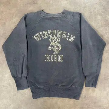 50s 60s 빈티지 맨투맨 플로키 아메카지