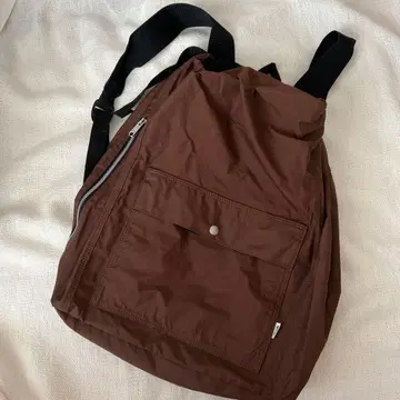 MHL 브라운 백팩 백팩