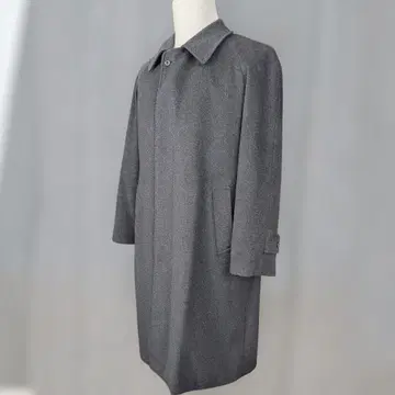 그레이 스텐카라 코트 캐시미어 100% PUREcashmere