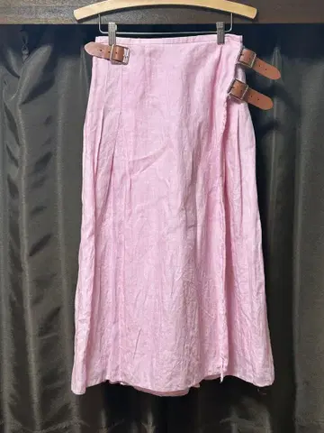 오닐 오브 더블린 린넨 스커트 핑크 사이즈 O'NEIL OFDUBLIN