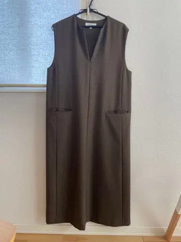 BEAUTY & YOUTH 슬리브리스 원피스 M 브라운